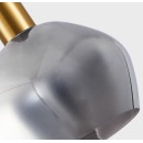 SE21-GM-4-3BL-GL2 ADEPT TUBE Gold Matt Pendant Smoked Glass+