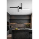 SE LED 90 AFFILATO CEILING BLACK 30W 3CCT 90x90x5cm IP20 220V 2 YEARS WARRANTY