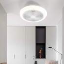 SE LED F46 DALTON WHITE FAN 30W*2 SMART WITH CONTROL 46x46x20cm 3000k-6500k 85-265V 2 YEARS WAR