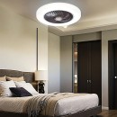 SE LED F46 DALTON BROWN FAN 30W*2 SMART WITH CONTROL 46x46x20cm 3000k-6500k 85-265V 2 YEARS WAR