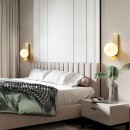 SE21-GM-15 KELIA WALL LAMP BRASS AND OPAL E14 12x15x22cm IP20 220V 2 YEARS WARRANTY