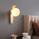 SE21-GM-15 KELIA WALL LAMP BRASS AND OPAL E14 12x15x22cm IP20 220V 2 YEARS WARRANTY