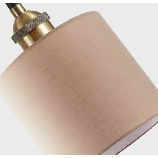 SE21-BR-10-4BL-SH3  MAGNUM BRONZE Brown Shade Pendant+