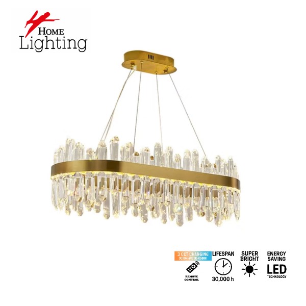 SE LED 80 SOLINA RECTANGLE  GOLD  3000K  80*35cm 3000-6500K  REMOTE  2 YEARS WARRANTY