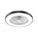 SE LED F50 MARCO BLACK FAN 30W*2 SMART WITH CONTROL 50X50X20cm 3000k-6500k 85-265V 2 YEARS WARR