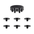 SE21-BL-5-BL6 ADEPT TUBE BLACK Black Pendant+