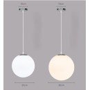 SE1130-1-OP ALESSIA Φ30 OPAL GLASS  Ε4