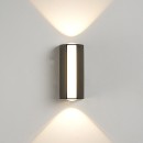 SE LED 155 BRICK S OUTDOOR WALL LAMP BLACK 6+4W 3000K