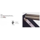 SE 129-1AB CRUZ WALL LAMP BLACK AND BRONZE 1B1