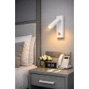 SE 128-1AW DAVE WALL LAMP WHITE MAT 1B1