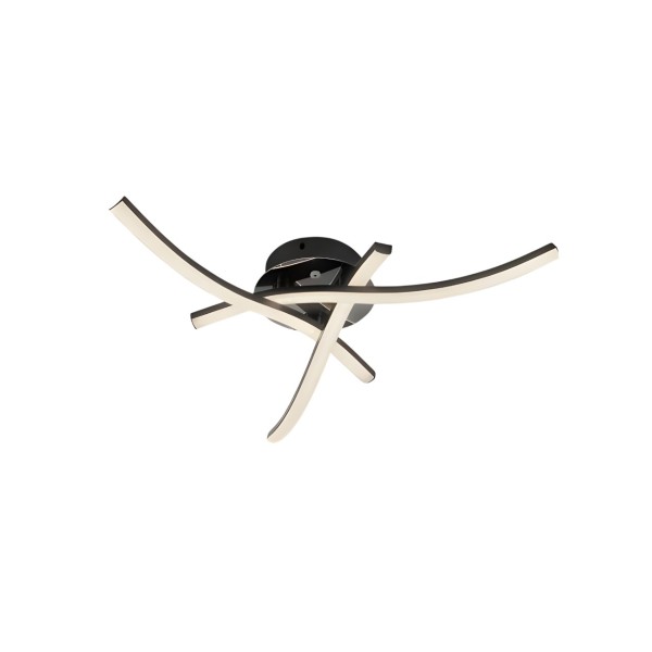 SE LED 46 ALORA BLACK CEILING 46x46x8cm 24W 3CCT IP20 2 YEARS WARRANTY