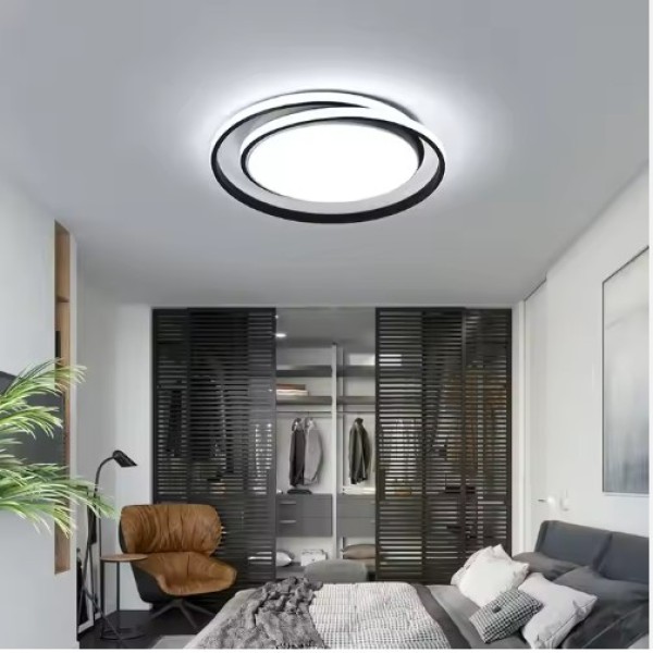 SE LED 48 AKIE BLACK CEILING 47x47x6cm  48W IP20 3CCT 2 YEARS WARRANTY