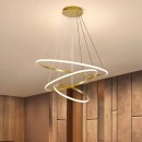 SE LED 80 STELINA PENDANT GOLD 80-60-40cm 85W 3CCT IP20 220V 2 YEARS WARRANTY
