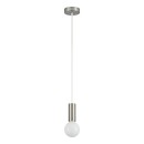 SE21-NM-4-NM2 ADEPT TUBE Nickel Matt Pendant+