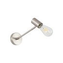 SE21-NM-22-MS1 ADEPT WALL LAMP Nickel Matt Wall lamp Black Shade+
