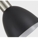 SE21-NM-4-MS2 ADEPT TUBE Nickel Matt Pendant Black Metal Shade+