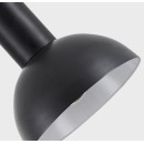 SE21-BL-4-BL6-MS12 ADEPT FLEX Black Pendant Black Metal Shade+