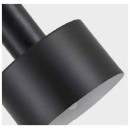 SE21-BL-52-MS1 ADEPT WALL LAMP Black Wall Lamp with Switcher and Black Metal Shade+