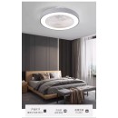 SE LED F50 MARCO GREY FAN 30W*2 SMART WITH CONTROL 50X50X20cm 3000k-6500k 85-265V 2 years warra