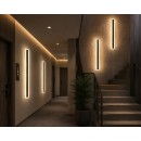 SE LED 80 LINEAX  WALL LAMP  3CCT WITH MEMORY  BLACK  2 YEARS WARRANTY