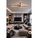 SE LED 90 AFFILATO CEILING BLACK 30W 3CCT 90x90x5cm IP20 220V 2 YEARS WARRANTY