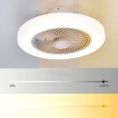 SE LED F46 DALTON WHITE FAN 30W*2 SMART WITH CONTROL 46x46x20cm 3000k-6500k 85-265V 2 YEARS WAR