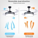 SE LED 36 FAMA BLACK FAN 105x35cm 36W IP20 3CCT 2 YEARS WARRANTY