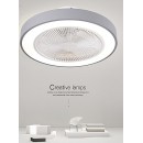 SE LED F50 MARCO GREY FAN 30W*2 SMART WITH CONTROL 50X50X20cm 3000k-6500k 85-265V 2 years warra