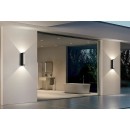 SE LED 155 BRICK S OUTDOOR WALL LAMP BLACK 6+4W 3000K