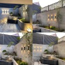 SE LED 155 BRICK S OUTDOOR WALL LAMP BLACK 6+4W 3000K