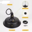 SE21-BL-35 SPACE PENDANT LAMP BLACK E27 35x100cm IP20 220V 2 YEARS WARRANTY
