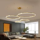 SE LED 4 KANKO PENDANT GOLD 96 3CCT 80x60x40x20cm IP20 220V 2 YEARS WARRANTY