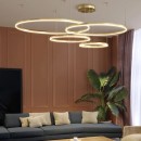 SE LED 4 KANKO PENDANT GOLD 96 3CCT 80x60x40x20cm IP20 220V 2 YEARS WARRANTY