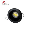 SE-SP-DL-R-BL GLIM SPOTLIGHT DOWNLIGHT RECESSED GU10 BLACK FOR HOLE 70mm
