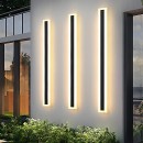 SE LED 100 AXIS OUTDOOR WALL LAMP 30W BLACK 3000K L 1000mm