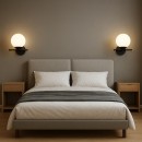 SE21-BL-15 SIRI WALL LAMP BLACK E14 20x20x20cm IP20 220V 2 YEARS WARRANTY