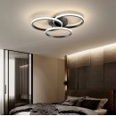 SE LED 50 CICLIT PENDANT BLACK 38W 3CCT 50x50x20cm IP20 220V 2 YEARS WARRANTY