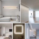 SM-1550-15 Linear Slim Lighting Surface Mounted 1550 floodlight 155cmx1,5cm 15W 1575lm 3000k DC