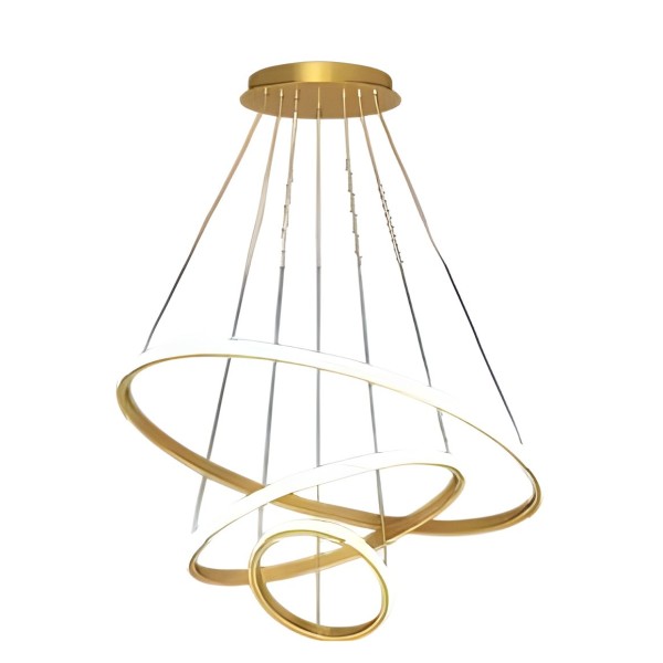 SE LED 60 DAMITA GOLD PENDANT 60x40x20cm 57W 3CCT WITH MEMORY IP20 2 YEARS WARRANTY A1