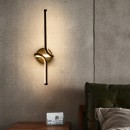 SE LED 60 SERPENTINA  WALL LAMP  3CCT WITH MEMORY  BLACK  2 YEARS WARRANTY