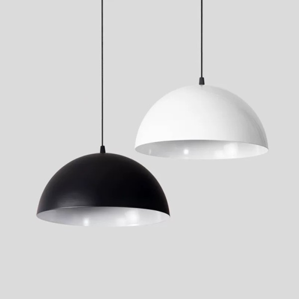 SE21-BL-30 CAMPANA PENDANT BLACK E27 30x100cm IP20 220V 2 YEARS WARRANTY