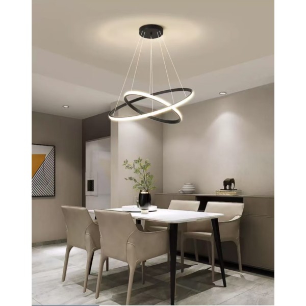 SE LED 60 STELINA PENDANT BLACK 60-40cm 47W 3CC IP20 220V 2 YEARS WARRANTY