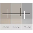 SE LED 27 BEATRICE BLACK PENDANT 100x6x13cm 27W IP20 3CCT 2 YEARS WARRANTY