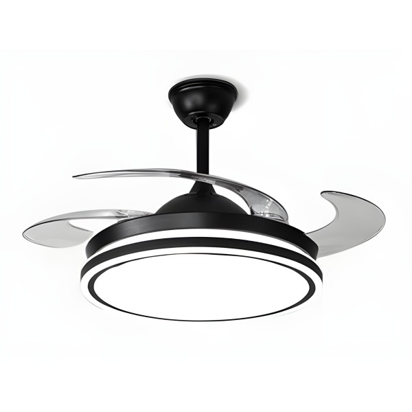 SE LED 36 FAMA BLACK FAN 105x35cm 36W IP20 3CCT 2 YEARS WARRANTY