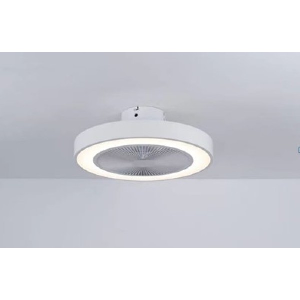 SE LED F50 MARCO WHITE FAN 30W*2 SMART WITH CONTROL 50X50X20cm 3000K-6500K 85-265V 2 YEARS WARR