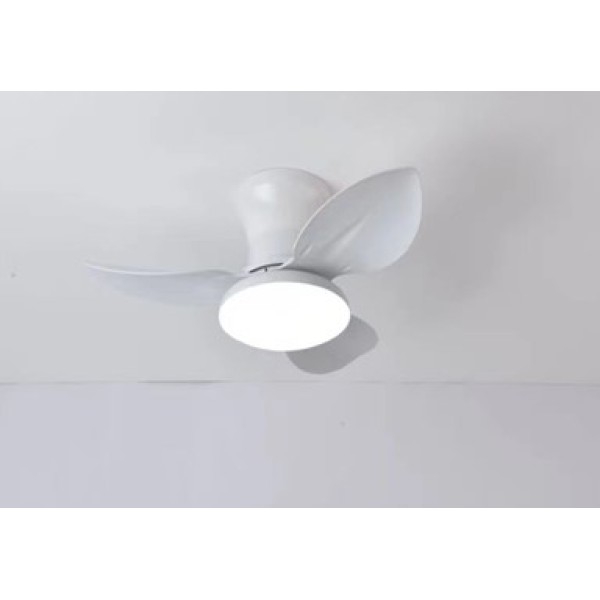 SE LED F65 ADAM WHITE FAN 30W*2 SMART WITH CONTROL 65x65x20cm 3000k-6500k 85-265V 2 YEARS WARRA