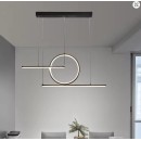 SE LED 100 LUFICET PENDANT BLACK 24W 3CCT 100x6x100cm IP20 220V 2 YEARS WARRANTY