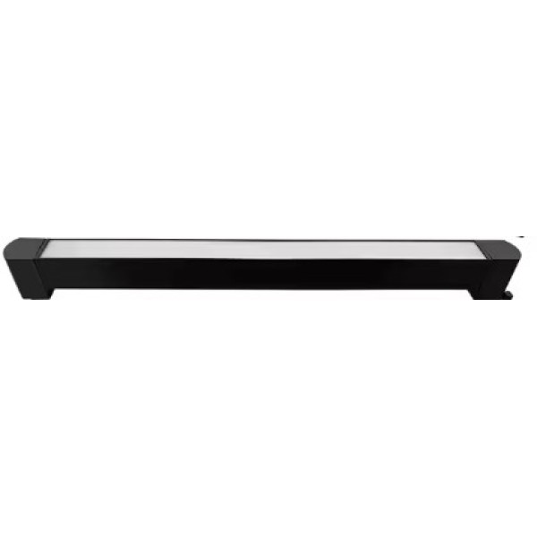 UNO-TR6-3BL DERETO TRACK LIGHT BLACK ROTATING 1 PHASE 40W 3000K 61x3,3x5,7cm IP20 110-220V 2 YE