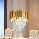 SE21-14-5 IMPERIAL CASCADE GOLD Φ40*31-120cm  E14*5   2 YEARS WARRANTY