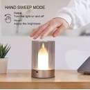 SE LED 13 YURI BLACK TABLE BATTERY LAMP LED RECHARGEABLE 8,5x13cm 3w 3000k CHARGING TIME : 4 ho
